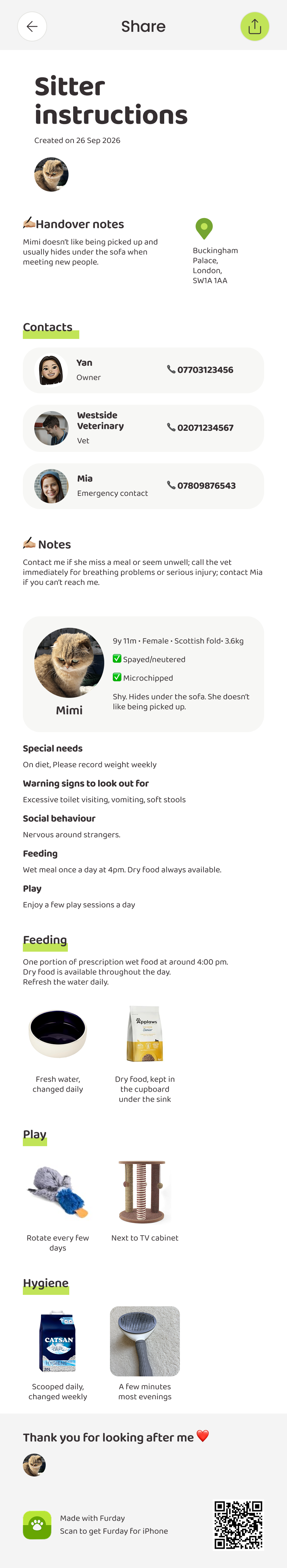 The Sitter Guide in Furday